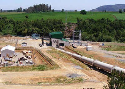 Central Mariposas Obra de Devolución a Quebrada Vergara Guindo